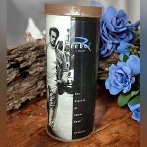 Vintage Iconic James Dean Rebel Cologne Canister